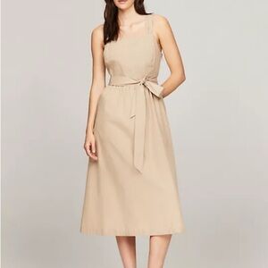 NWT Tommy Hilfiger - Sleeveless Belted Midi Dress